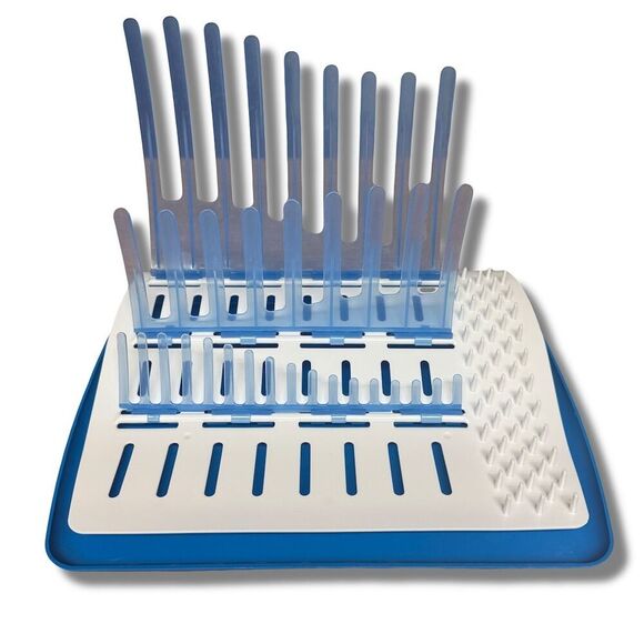 Dr. Brown's Universal Bottle Drying Rack Foldable Dishwasher Safe - Picture 1 of 6